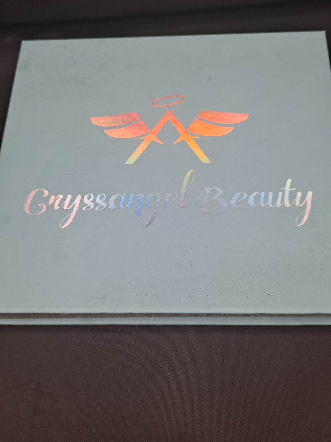 Powder Blue 4pc Lash Kit With Mirror. (Lashes,Eyelash tweezers,Spoolie,Eyelash Glue Pen)